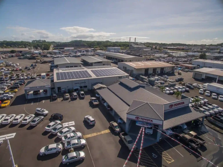 Commercial Solar Installation by BlueSky Hawaii