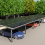 commercial solar carport canopy parking big island 90x90